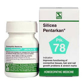 Dr. Willmar Schwabe India Silicea Pentarkan Ptk 78 Tablets